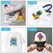 30 Fabric Markers, Permanent Colors Dual Tip Fabric Pens for Writing Painting on T-Shirts Clothes Sneakers Canvas Pillowcases, Child Safe & Non-Toxic for Kids Adults